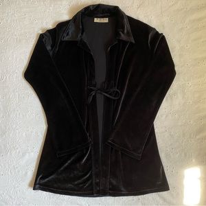 Vintage Le Château velvet long sleeve